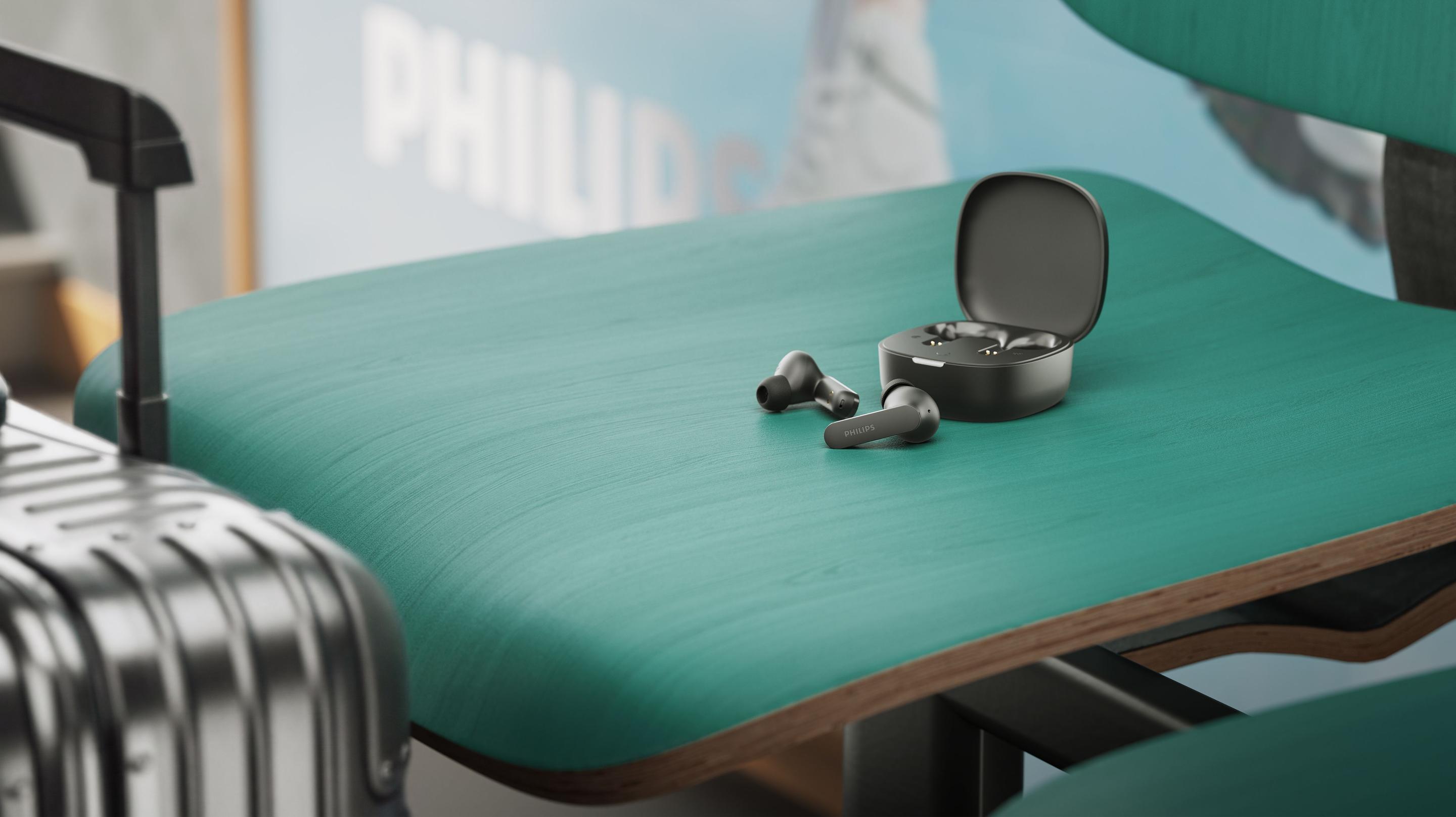 Auscultadores PHILIPS TAT2100BK/00 (Binaural - True Wireless Stereo - Intra-aural - Preto), miniatura 7