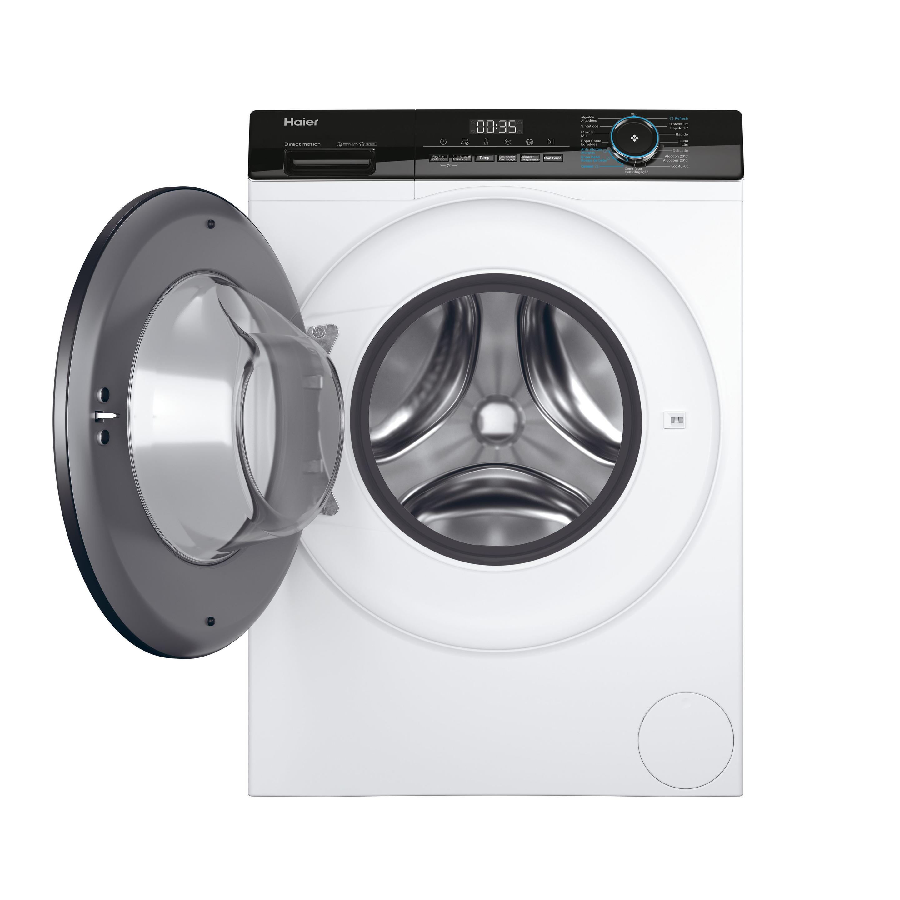Máquina de Lavar Roupa Independente HAIER HW80-B14939-IB (1400 RPM - B - A - Branco), miniatura 2