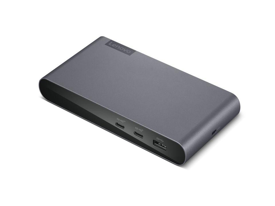 Docking Station LENOVO 40B30090EU (Windows 10, Windows 11 - 60 Hz - Cinzento)