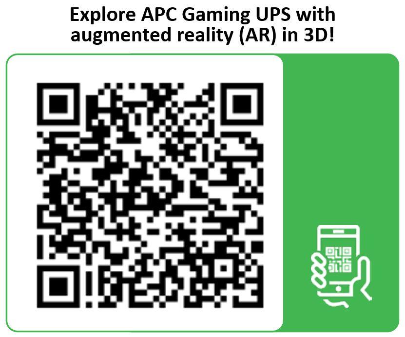 UPS Interativa Gaming APC BGM2200B-GR (Cabo USB - Tipo F - Preto) — miniatura 5