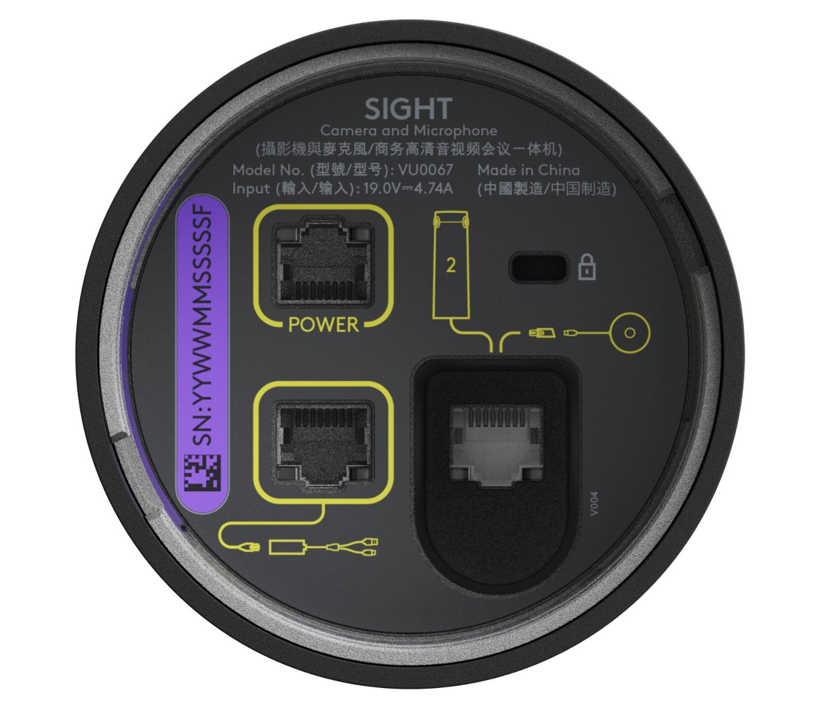 Câmara Complementar LOGITECH Sight (Windows 10, Windows 11 - PoE - Grafite) — miniatura 4