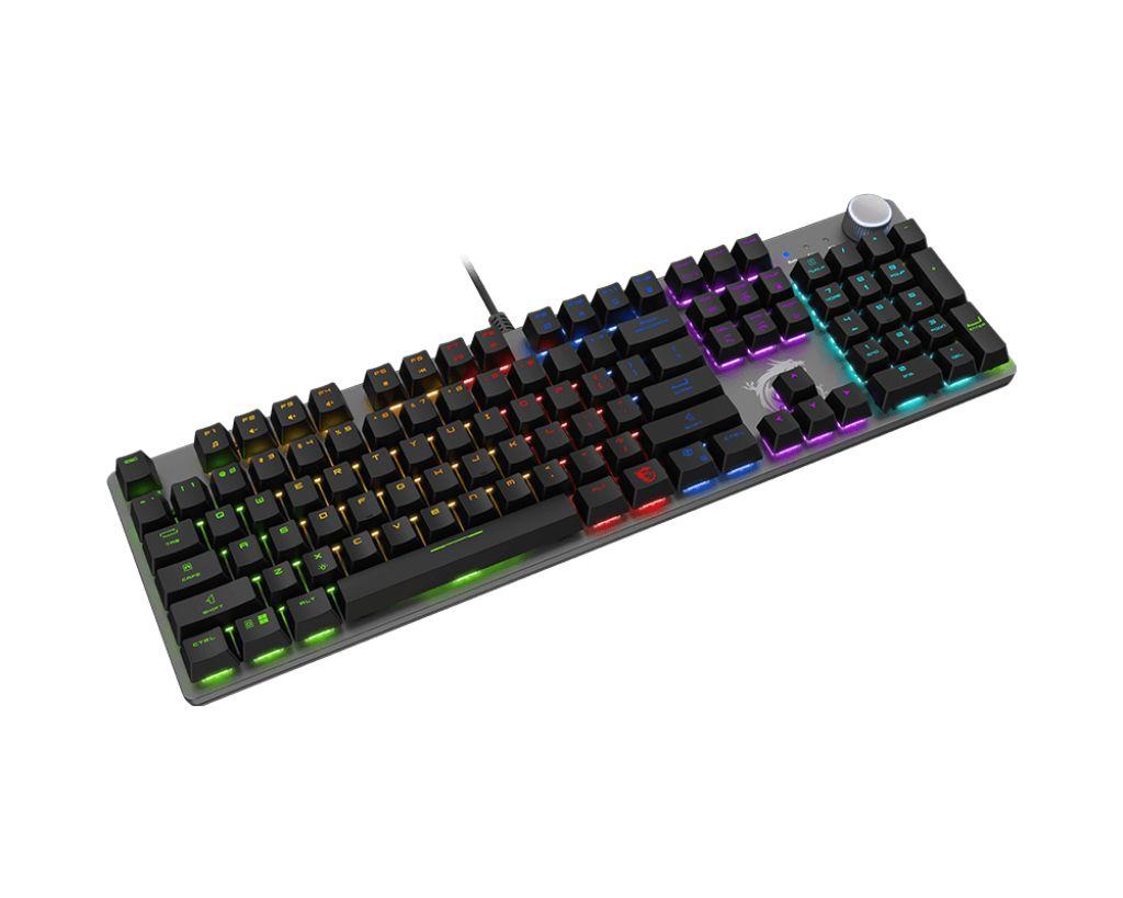 Teclado MSI FORGE GK320 RED (Inglês - Mecânico Red - Tamanho completo - Preto) — miniatura 3