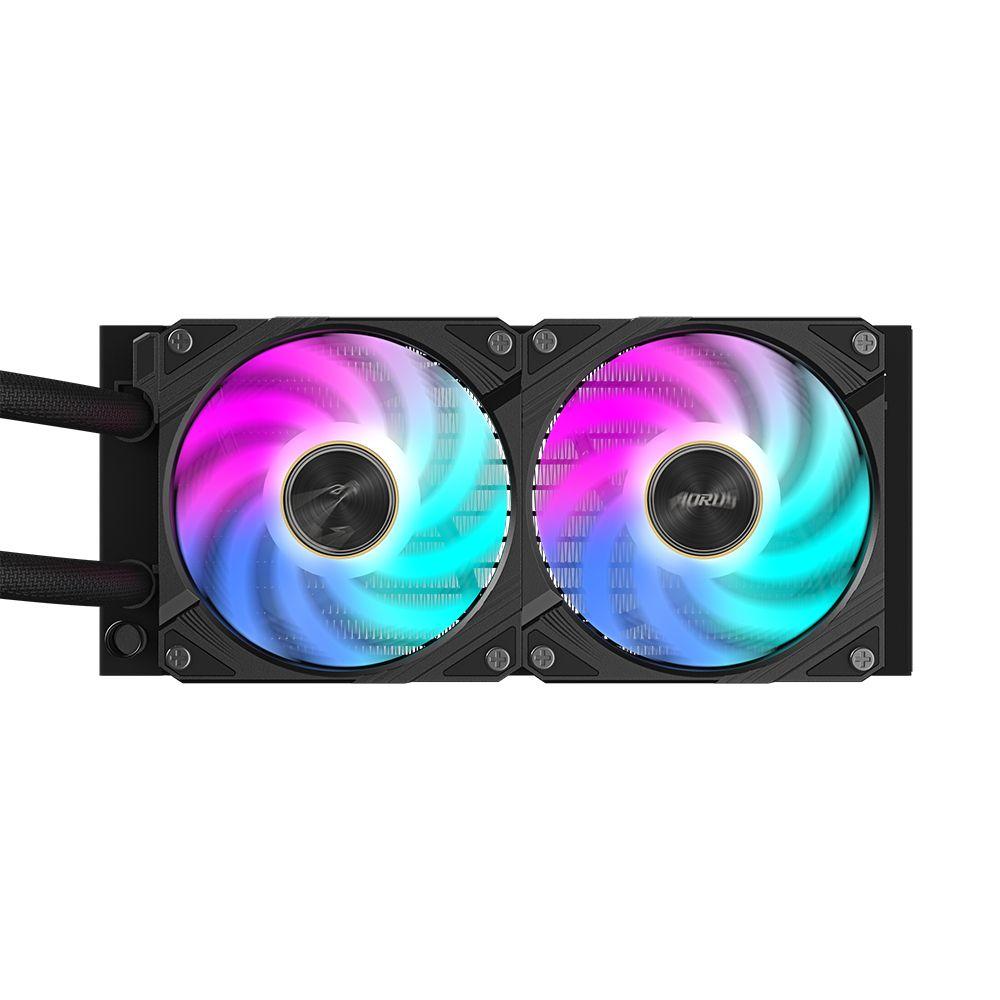 Kit de Refrigeração Líquida GIGABYTE AORUS WATERFORCE X II 240 (12 cm - 2400 RPM - Multi - Preto), miniatura 4