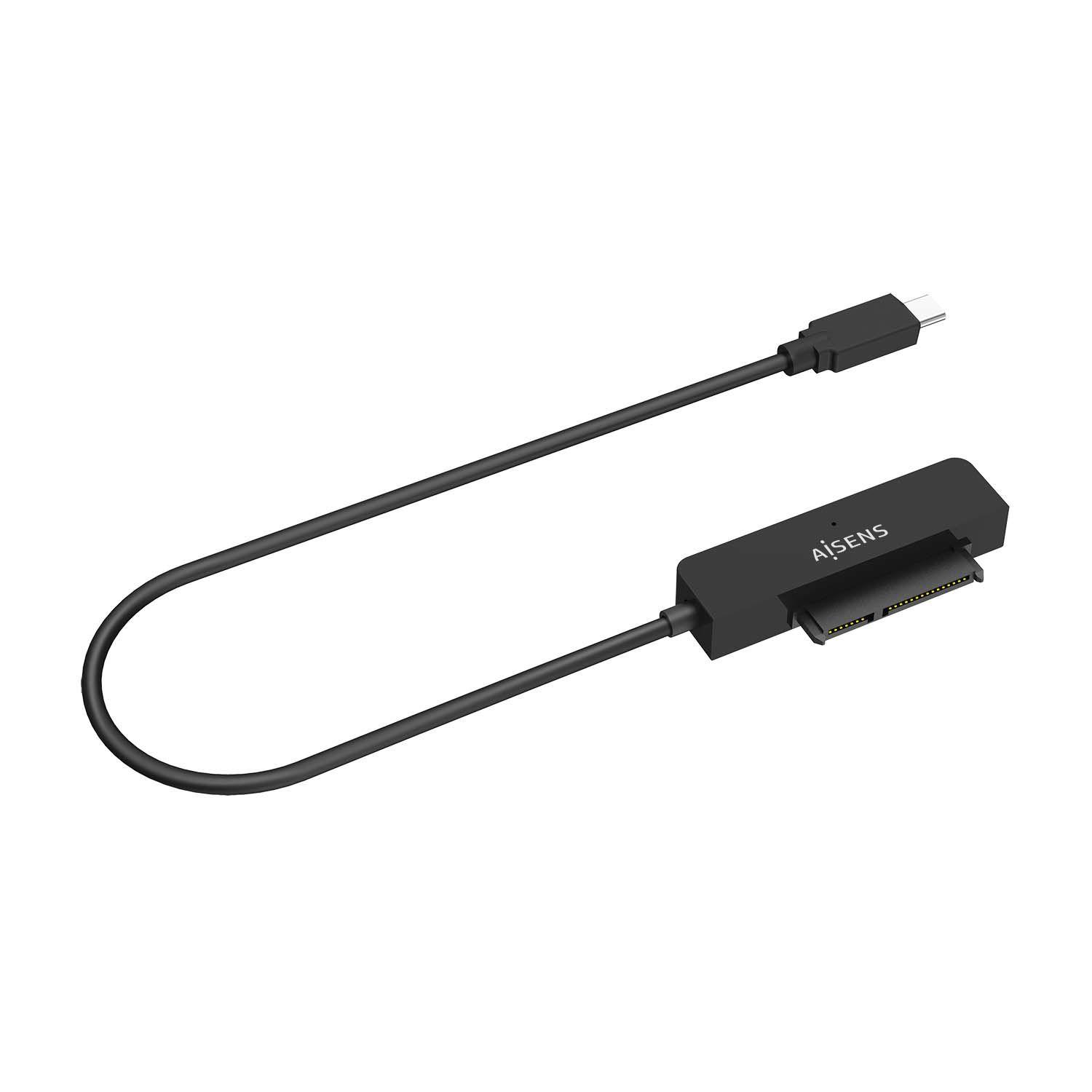 Adaptador SATA para USB-C AISENS ASE-25C04B (2,5 polegadas - Preto) — miniatura 2