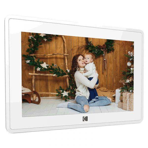 Moldura Digital KODAK RCF-106H (10" - 1280 x 800 pixels - Wi-Fi - Branco)