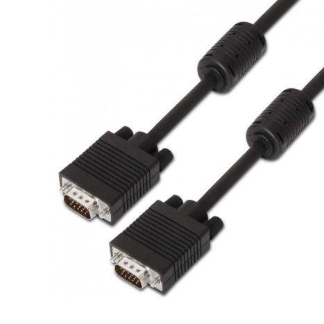 Cabo VGA AISENS A113-0077 (25 m - Preto) — miniatura 3