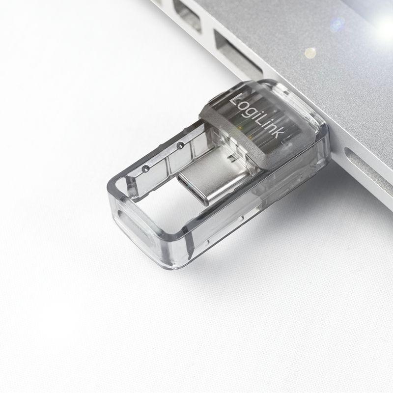Adaptador Bluetooth LOGILINK BT0054 (USB - Cinzento, Transparente) — miniatura 7
