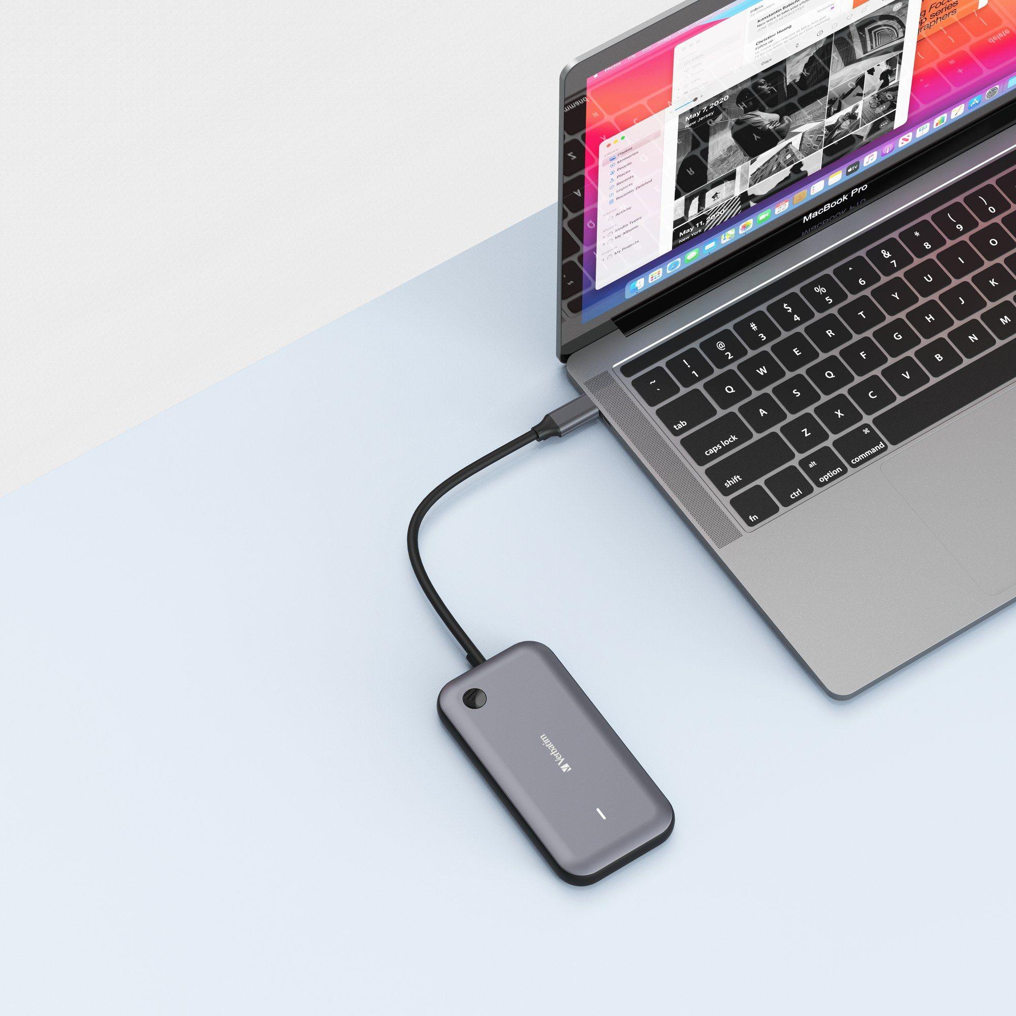 Adaptador de Ecrã Sem Fios VERBATIM 32146 (1920 x 1080 pixels - Wi-Fi - Preto), miniatura 4