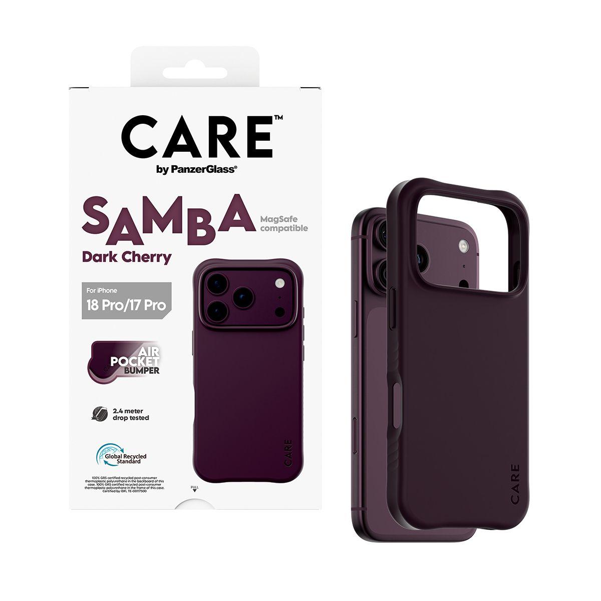 Capa PANZERGLASS Samba Case iPhone 18 Pro/17 Pro (Roxo), miniatura 5