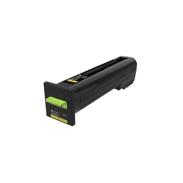 Toner LEXMARK 72K20Y0 (8000 páginas - Amarelo)