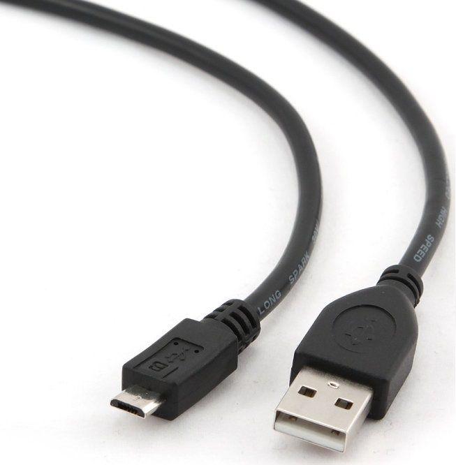 Cabo USB GEMBIRD CCP-mUSB2-AMBM-10 (3 m - USB A - Micro-USB B - Preto), miniatura 3