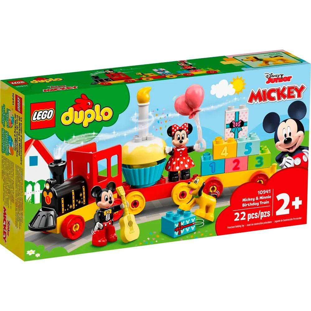 LEGO 10941 Duplo O Comboio de Aniversário do Mickey e da Minnie (2+ anos - 22 peças) — miniatura 4