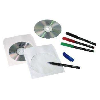 Envelopes de Papel para CD HAMA 62671 (Branco), miniatura 3