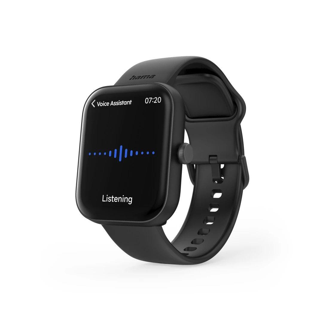 Smartwatch HAMA 00178614 Fit Watch 5000 (1,65" TFT - IP68 - Preto)