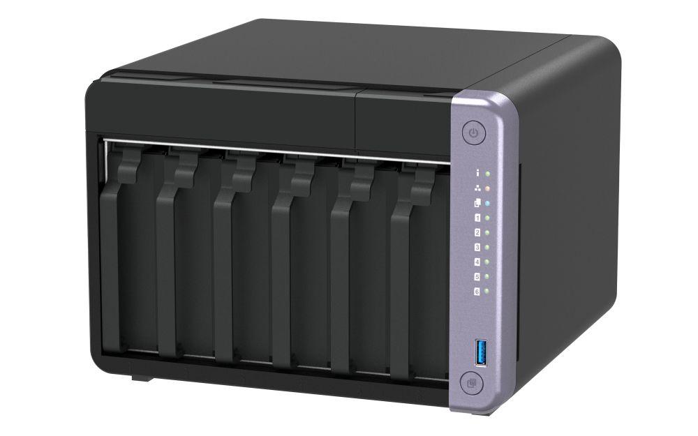 NAS QNAP TS-632X-4G (4 GB - 6 baias - Preto), miniatura 4