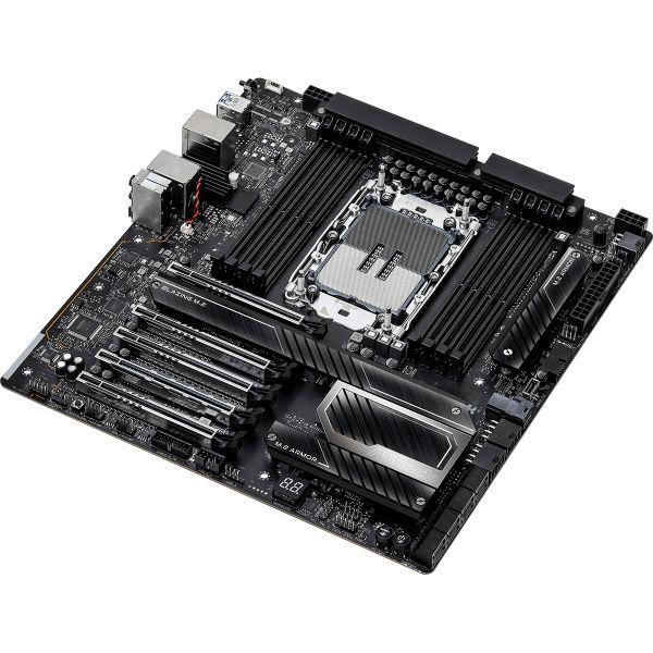 Motherboard ASROCK W790 WS R2.0 (LGA 4677 (Socket E) - Intel Xeon W - Quadri-canal - Preto), miniatura 2