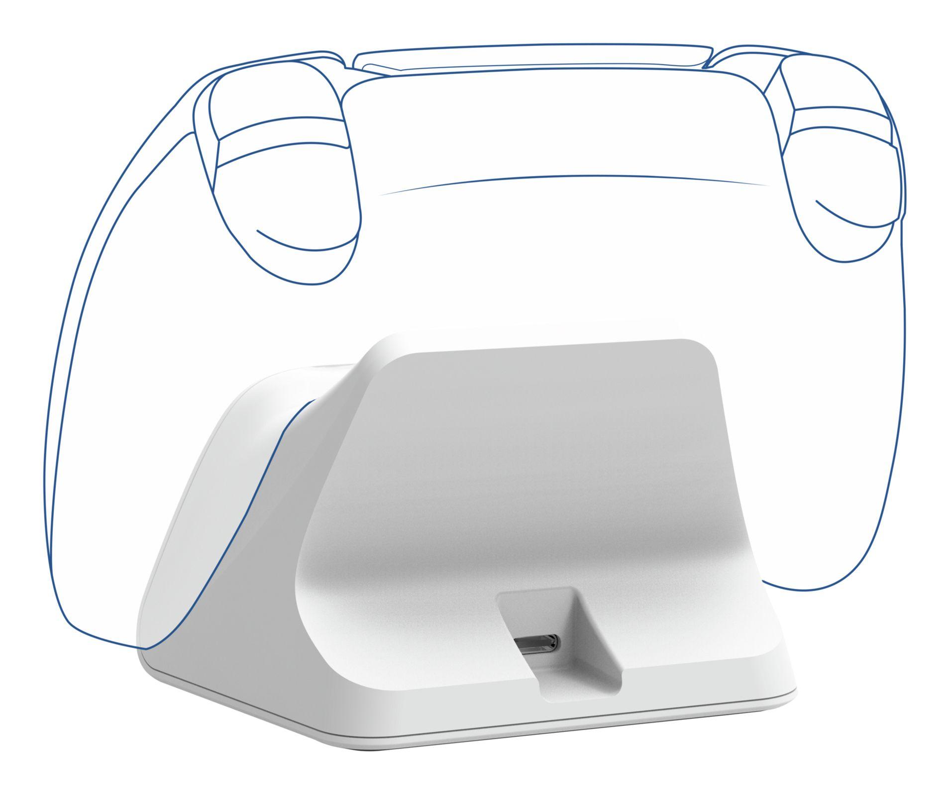 Base de Carregamento Rápido TRUST GAMING GXT 255 (USB Type-A para USB Type-C - PlayStation - Branco) — miniatura 3