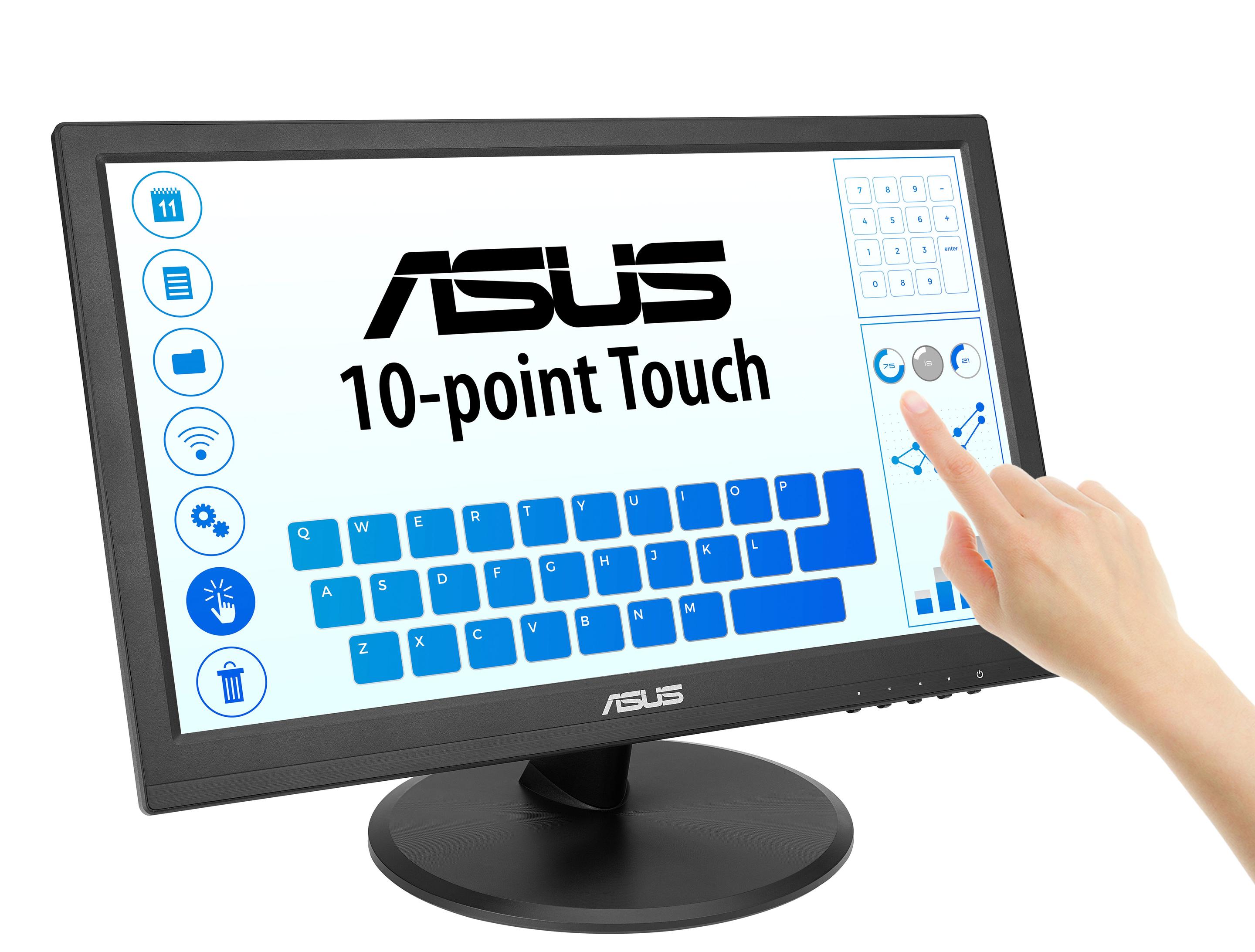 Monitor ASUS VT169HE (15,6" - IPS - 60 Hz - Preto) — miniatura 8