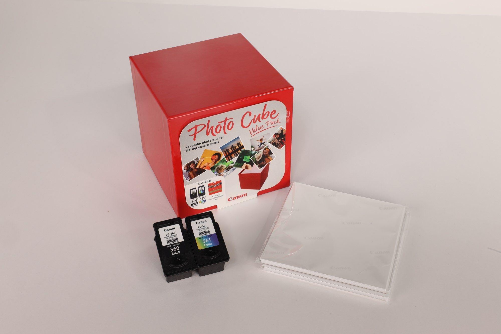 Conjunto de Tinteiros CANON PG-560 + CL-561 com Papel Fotográfico PP-201 (Multicor), miniatura 4