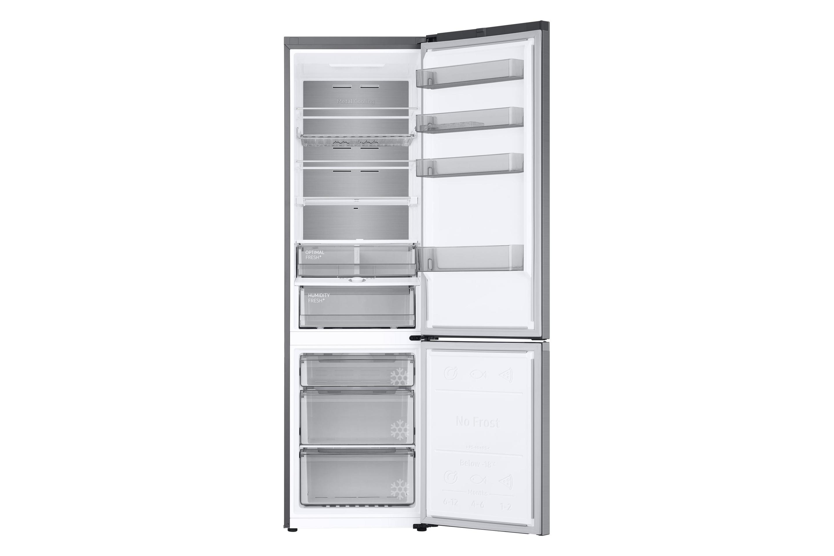 Frigorífico Combinado Independente SAMSUNG RB38C776CS9/EF (390 l - 203x59,5x65,8 cm - 60 cm - Inox) — miniatura 2