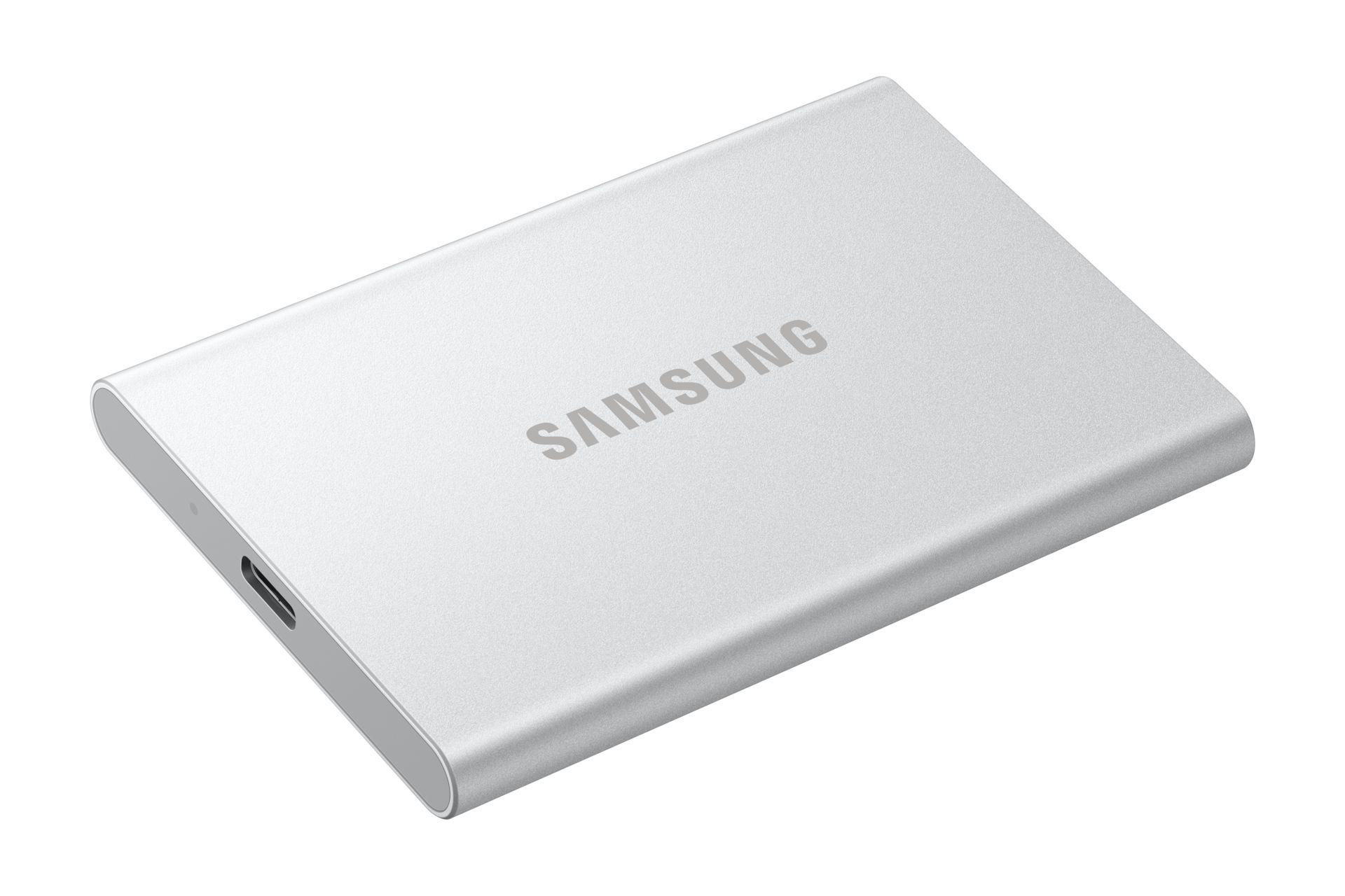 SSD SAMSUNG T7 Resurrected MU-PD2T0G/WW (2 TB - USB 3.2 Gen 2 - Prateado) — miniatura 4