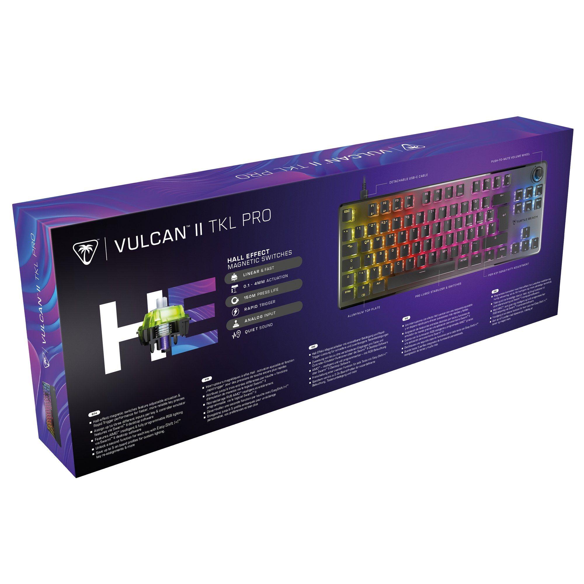 Teclado Gaming TURTLE BEACH Vulcan II TKL Pro (Alemão - Magnético-mecânico - USB - Preto) — miniatura 10
