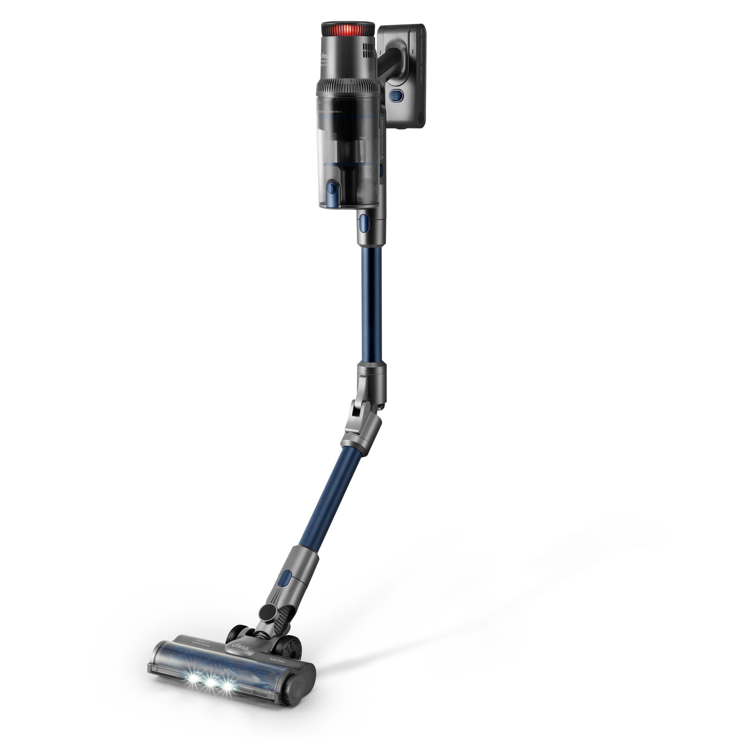 Aspirador Vertical UFESA U7 Digital Animal (Altura 126 cm - Azul e Cinzento)