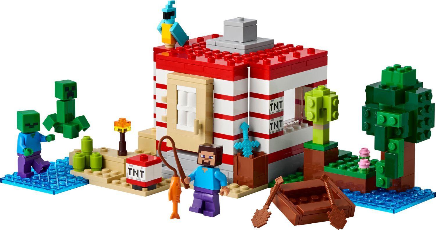 LEGO 21275 Minecraft A Casa TNT da Selva (8+ anos - 287 peças)