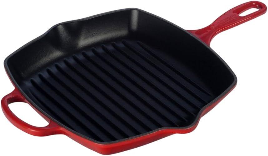 Frigideira Grelhadora LE CREUSET Skillet Quadrada 26 cm (Ferro fundido - Vermelho), miniatura 4