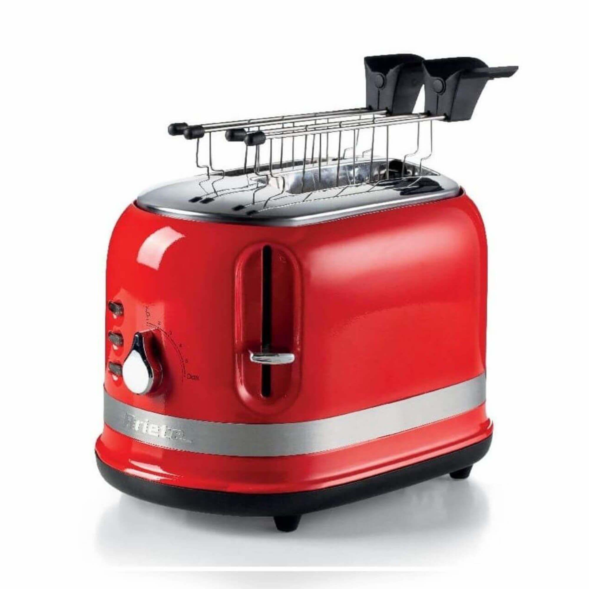 Torradeira ARIETE Moderna 0149/00 (815 W - Altura 21 cm - Vermelho)