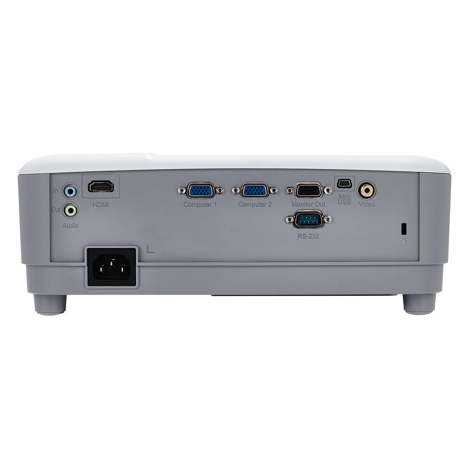 Projetor VIEWSONIC PA503S (SVGA - 3600 ANSI lumens - Lâmpada - Cinzento e Branco) — miniatura 6