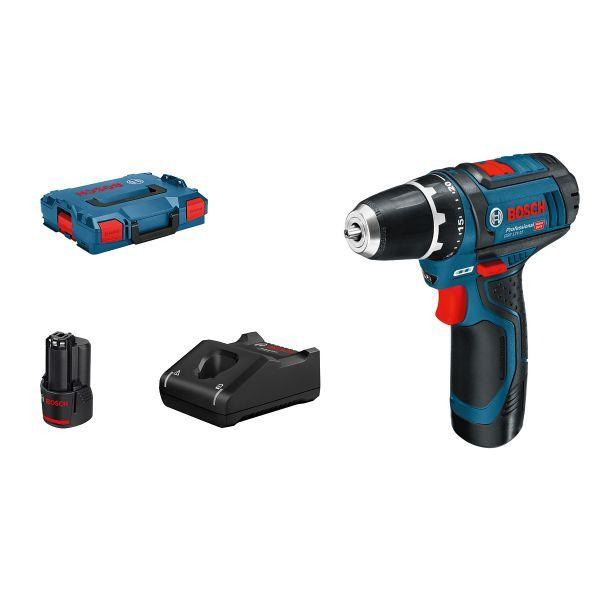 Aparafusadora sem Fios BOSCH GSR 12V-15 Professional (Azul/Preto), miniatura 2