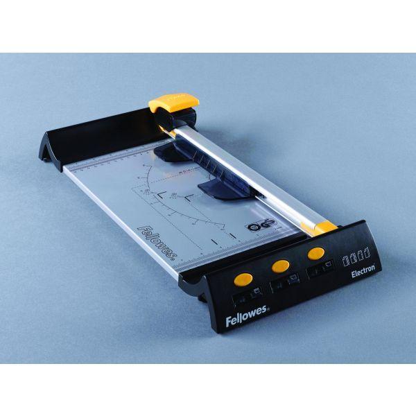 Guilhotina Rotativa FELLOWES Electron A4/120 (Metal, Plástico - Grafite, Prateado e Amarelo) — miniatura 3