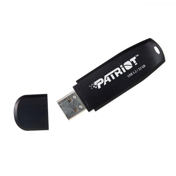 Pen USB PATRIOT Xporter Core 32GB (Com tampa - USB Type-A - USB-A - Preto)