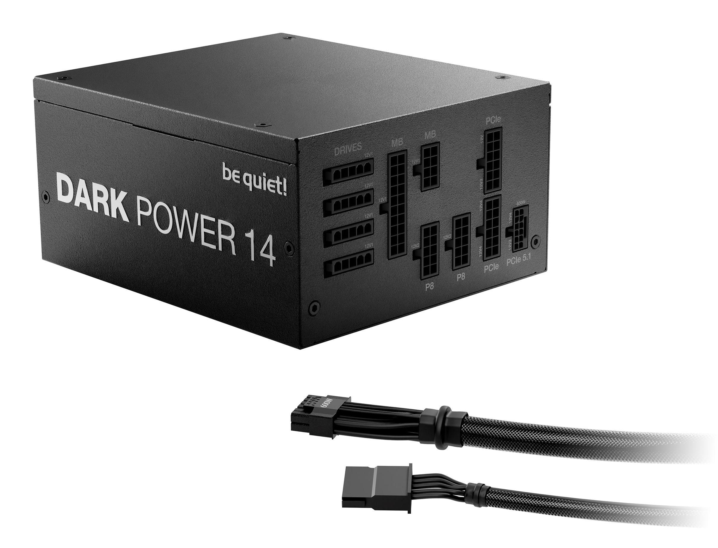 Fonte de Alimentação BE QUIET! Dark Power 14 BP020EU (ATX - 1000 W - 80 PLUS Titanium - Preto), miniatura 2