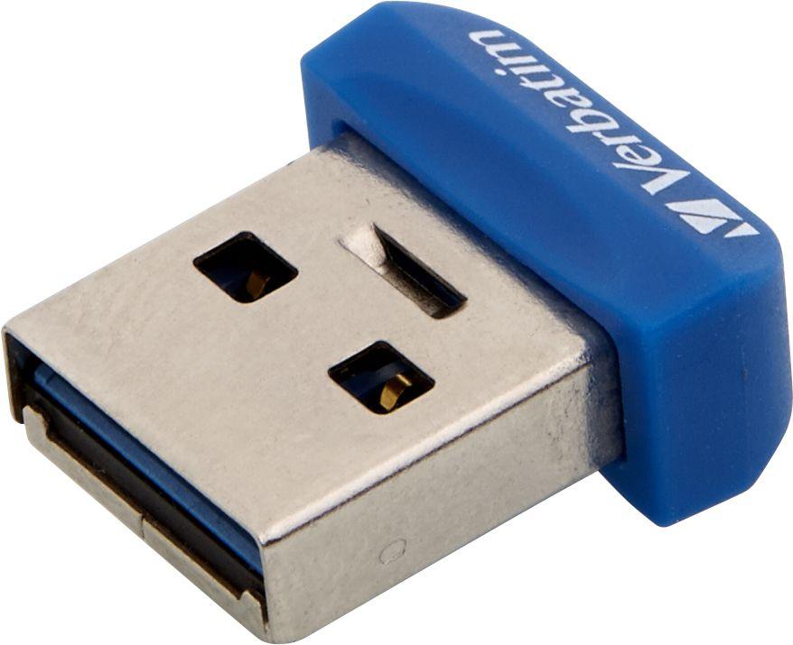 Pen USB VERBATIM Store 'n' Stay Nano (Tampa - USB Type-A - Azul), miniatura 2