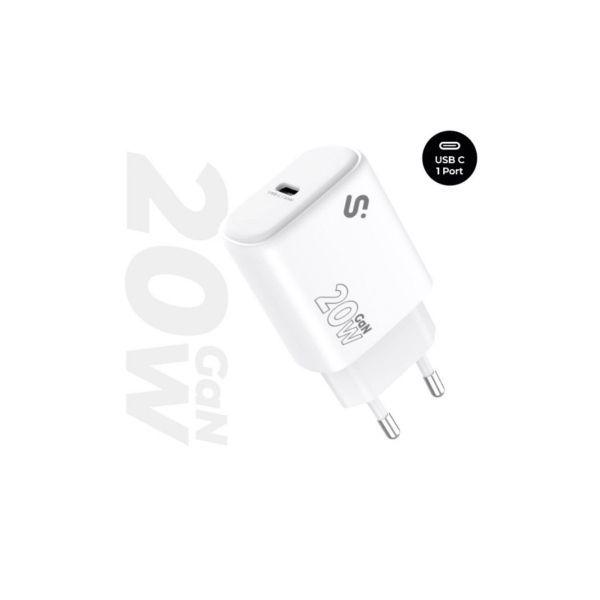Carregador de Parede SUBBLIM SUBCHG-6G2001 (20 W - GaN - Branco), miniatura 2