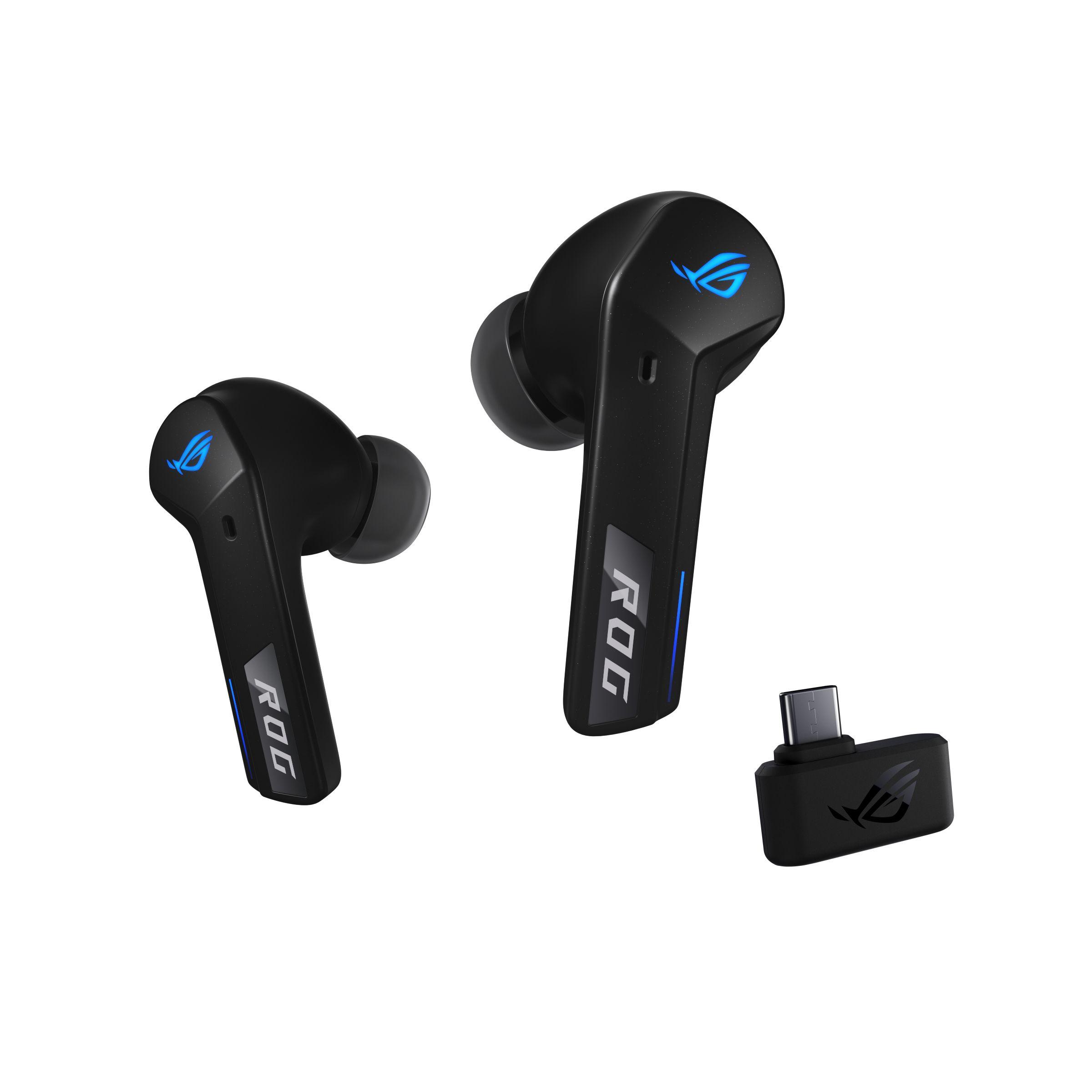 Auscultadores Gaming ASUS ROG Cetra True Wireless SpeedNova (46 h - Android, iOS - Preto) — miniatura 2