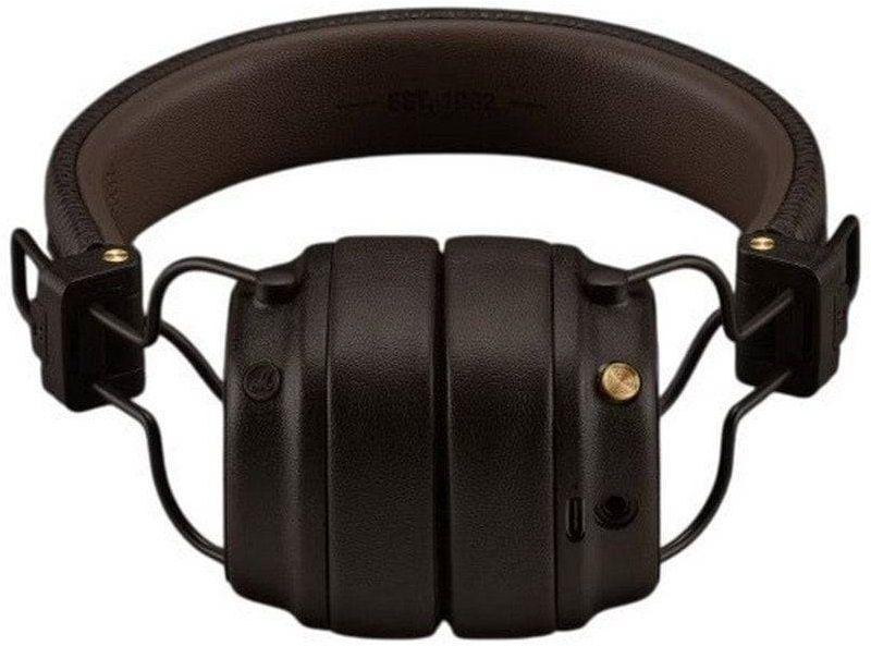 Auscultadores MARSHALL Major V (Bluetooth e ligação por cabo - 40 mm - 20–20 000 Hz - Castanho), miniatura 4