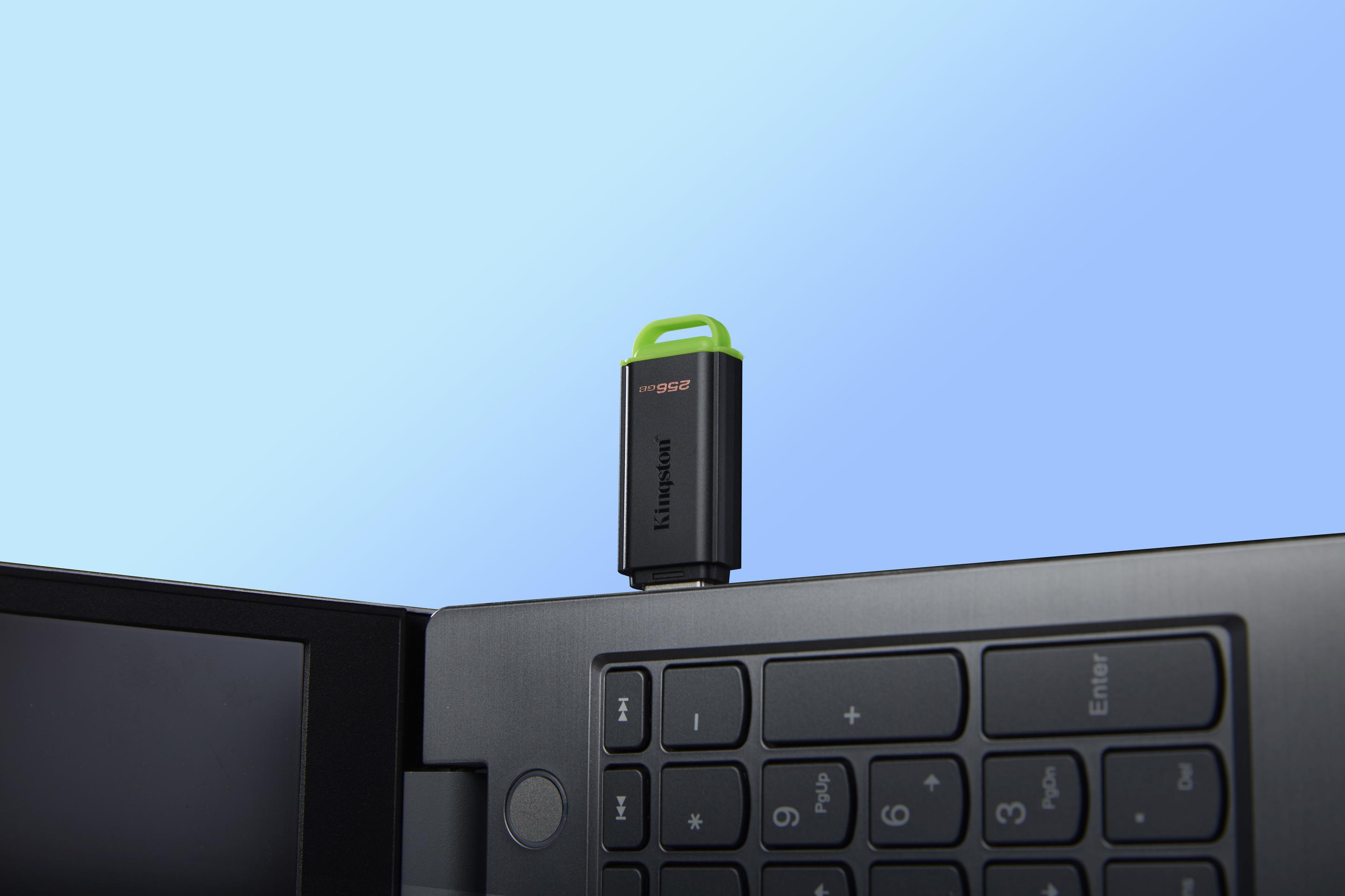 Pen USB KINGSTON DataTraveler Exodia DTXG2 (256 GB - Tampa - USB Type-A - Preto e Verde) — miniatura 7