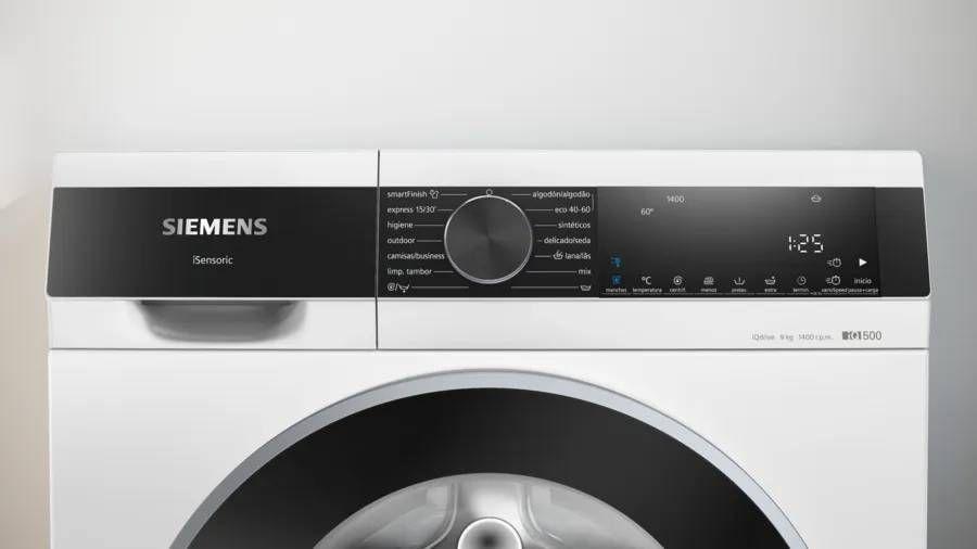 Máquina de Lavar Roupa Independente SIEMENS WG44G2ZAES (1400 RPM - B - A - Branco), miniatura 2