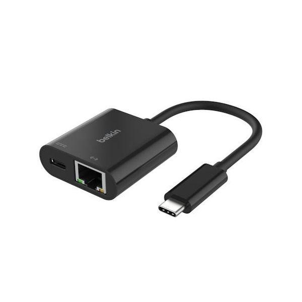 Adaptador USB-C para Ethernet BELKIN INC019btBK (USB 3.2 Gen 1 Type-C - Preto)