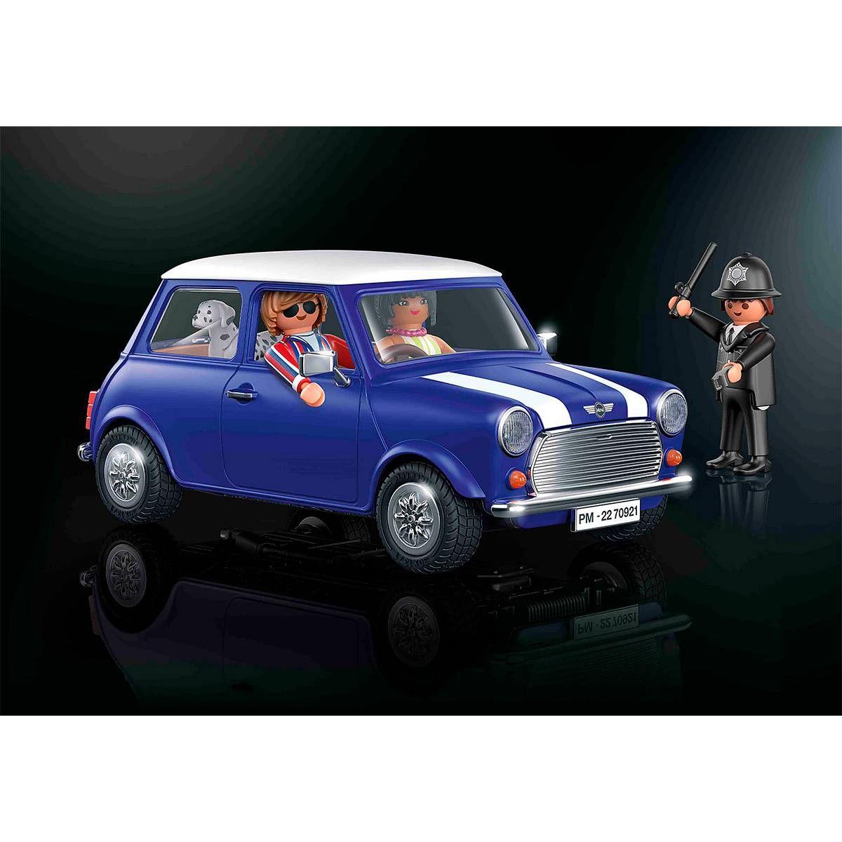 Carro PLAYMOBIL Mini Cooper 70921 (5 anos - Azul e Branco), miniatura 2