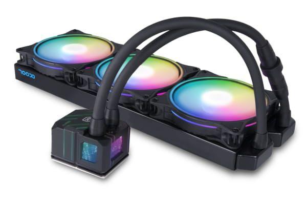 Kit de Refrigeração Líquida para CPU ALPHACOOL Eisbär Pro Aurora 420 CPU (LGA 3647, LGA 4189 - AMD Threadripper e Epyc - 140 mm - Preto) — miniatura 2
