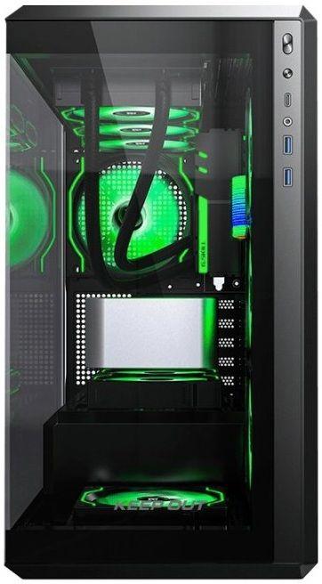 Caixa PC Gaming KEEP OUT XC-905 PRO+ (Preto) — miniatura 2