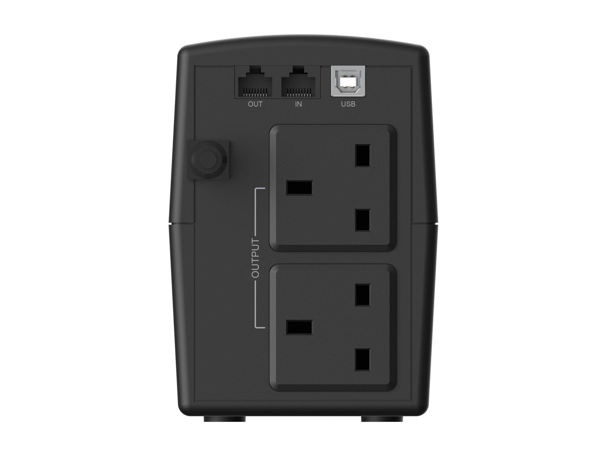 UPS de Linha Interativa CONCEPTRONIC ZEUS01G (Preto) — miniatura 2