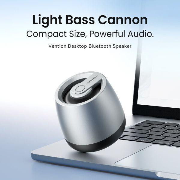 Coluna Bluetooth VENTION Omni O11 NDCI0 (5 W - Bluetooth - Prateada) — miniatura 2