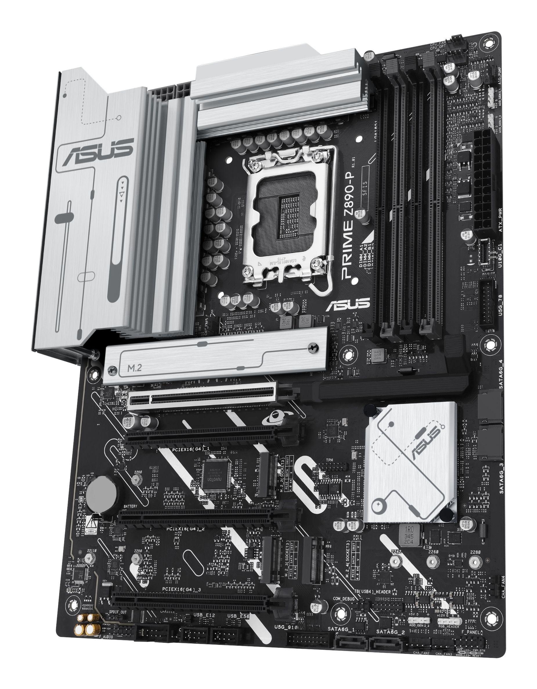 Motherboard ASUS PRIME Z890-P (LGA 1851 (Socket V1) - Intel Core Ultra - ATX - Preto), miniatura 6