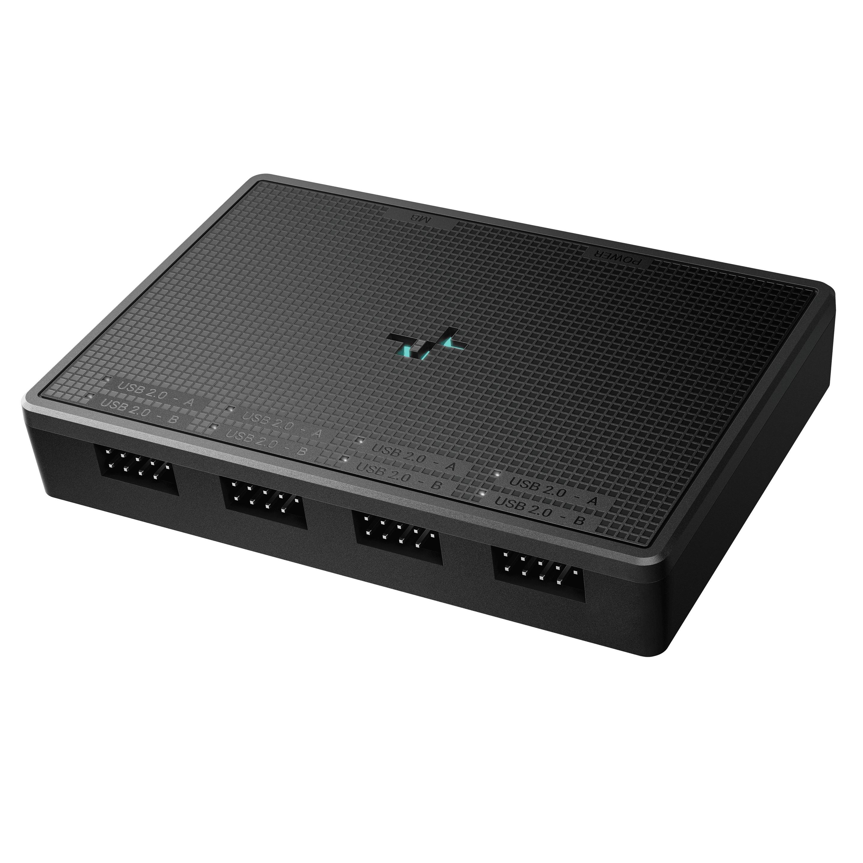 Hub USB Interno DEEPCOOL UH-04 (Midi Tower - Preto)