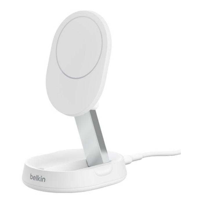 Carregador sem fios BELKIN BoostCharge Pro WIA008VFWH (USB Type-C para USB Type-C - Smartphone - Branco), miniatura 2